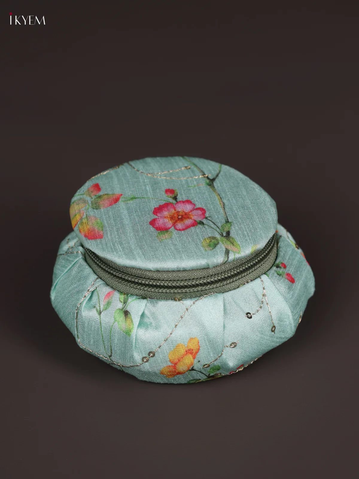 Round Bangle Box - Pista Green