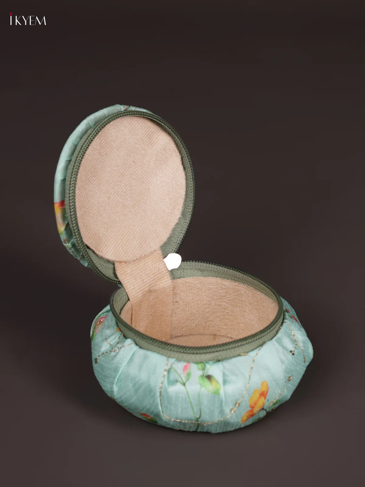 Round Bangle Box - Pista Green - Image 2