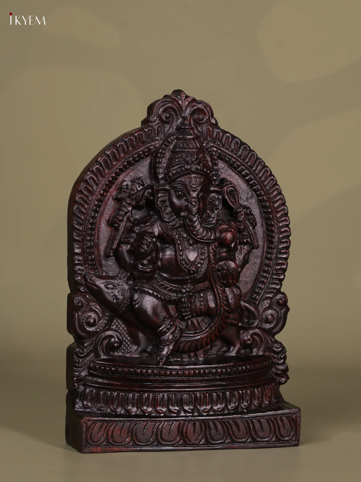 Wooden Ganesha Panel - KEB0618 - Image 3