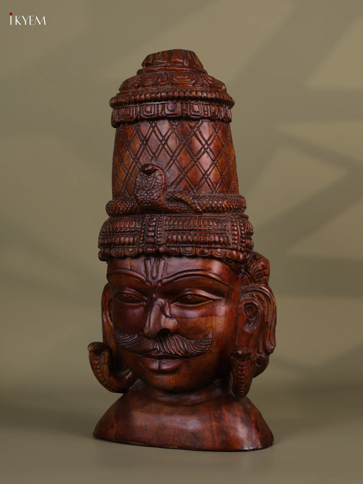 Wooden Garuda Face Wall Panel - KEB0940 - Image 2