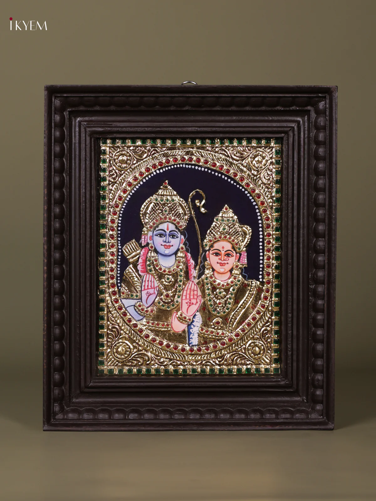 Ram Sita Tanjore painting (13*11) - KEB1201