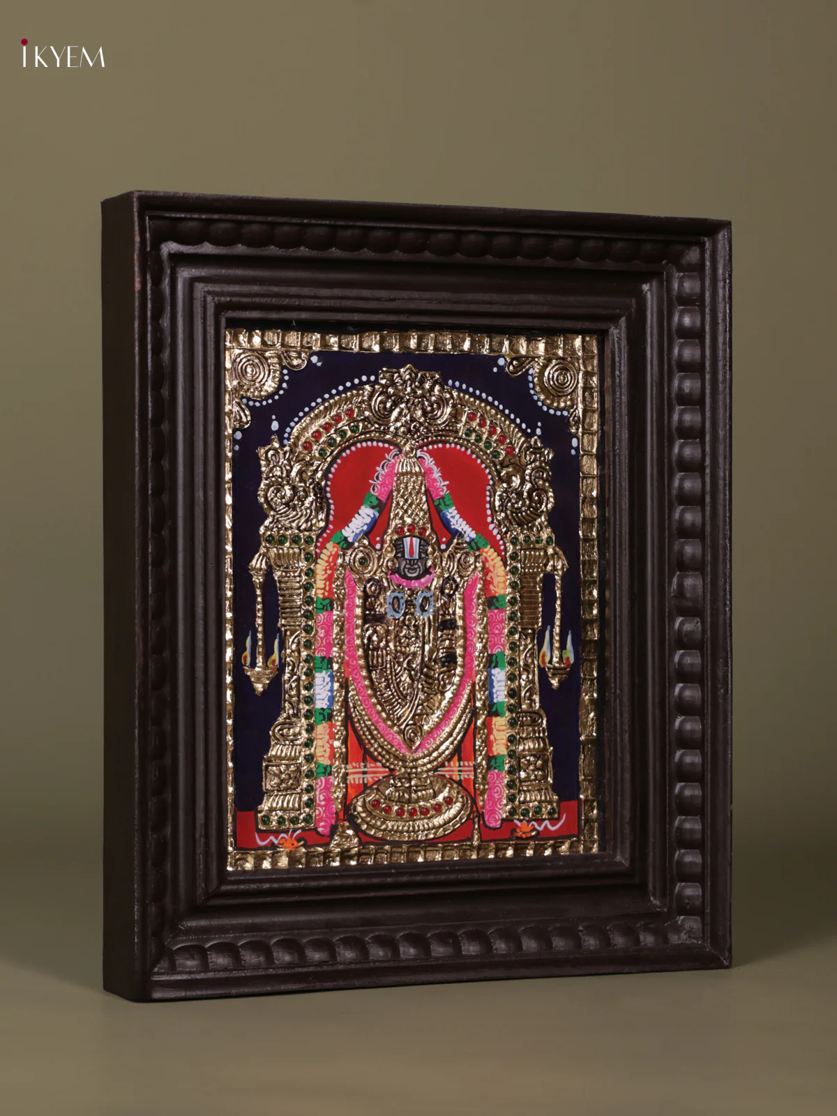 Balaji Tanjore painting (13*11) - KEB1203 - Image 3