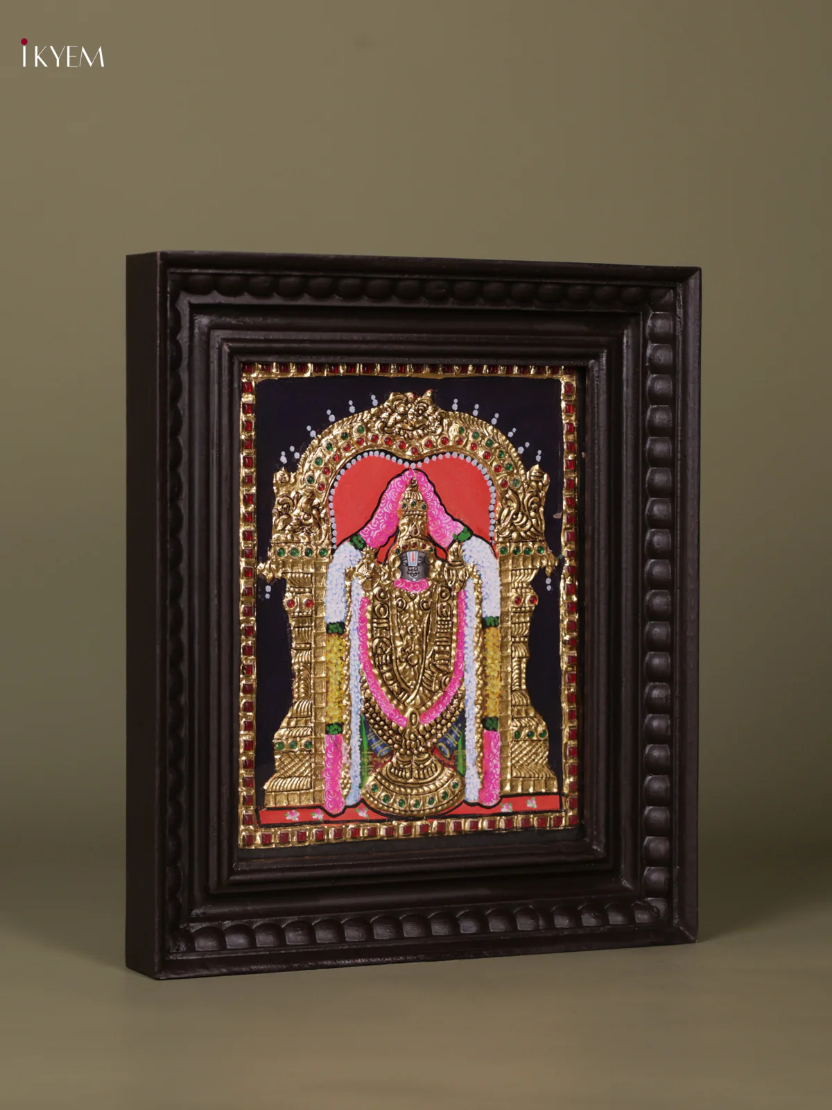 Balaji Tanjore painting (13*11) - KEB1204 - Image 3