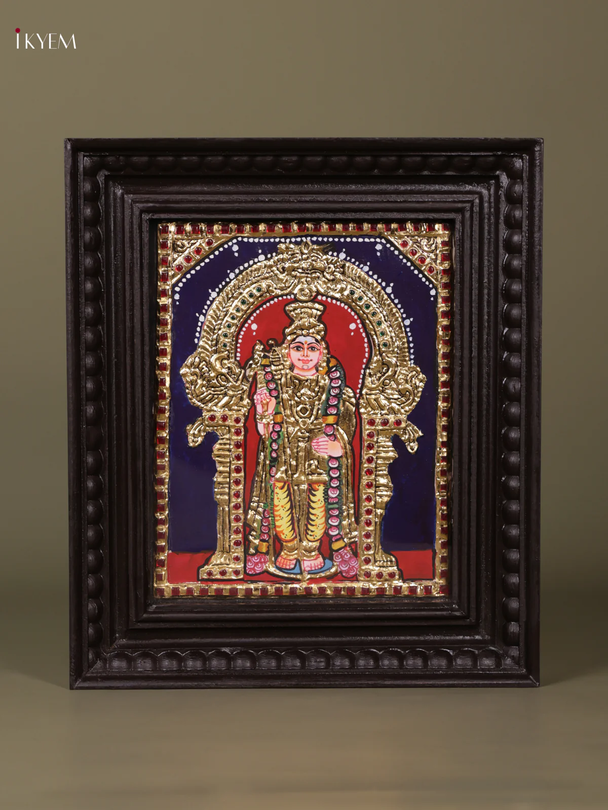 Murugar Tanjore painting (13*11) - KEB1236