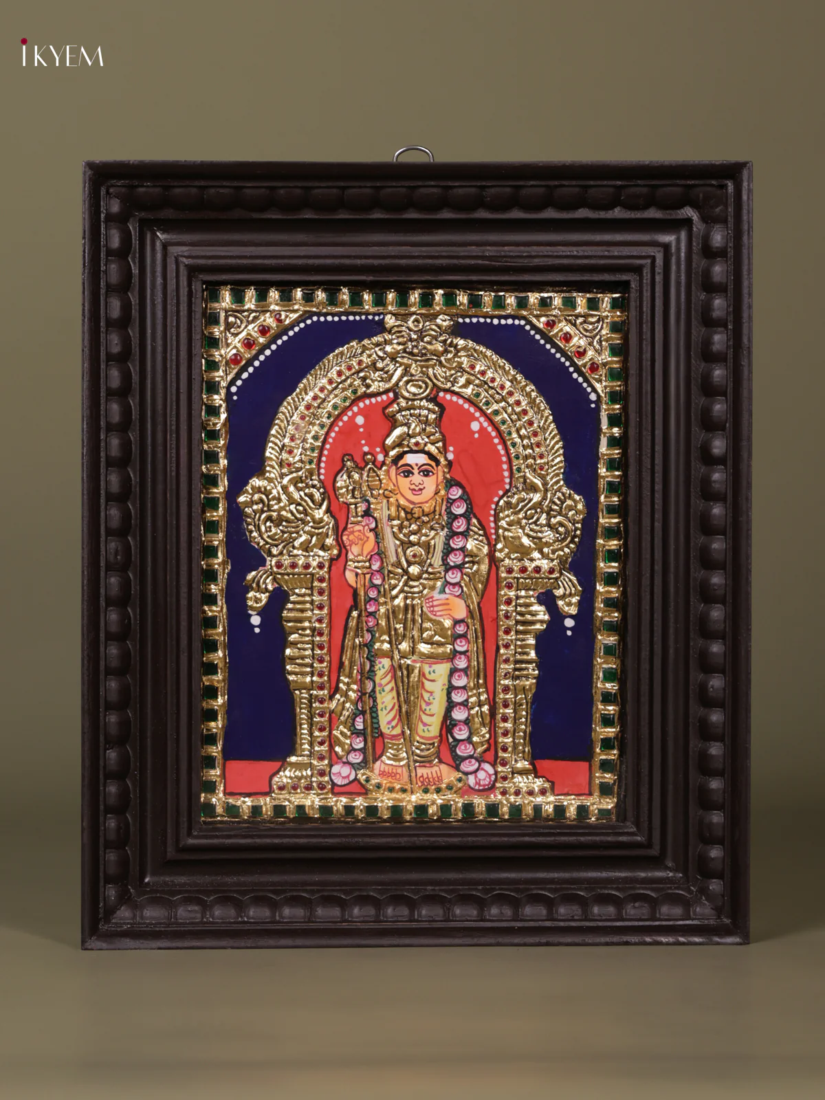 Murugar Tanjore painting (13*11) - KEB1238