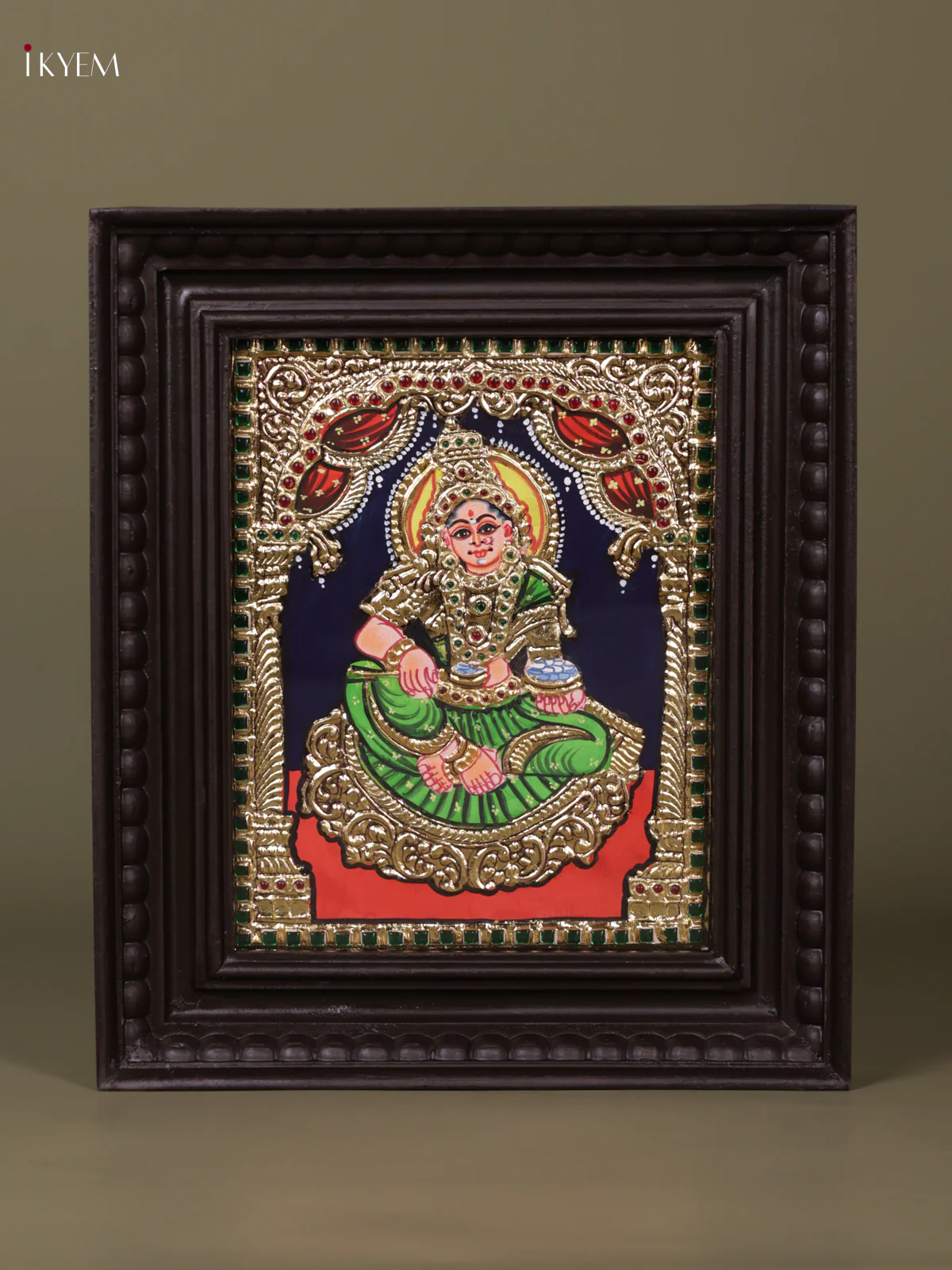 Annapoorani Tanjore painting (13*11) - KEB1246