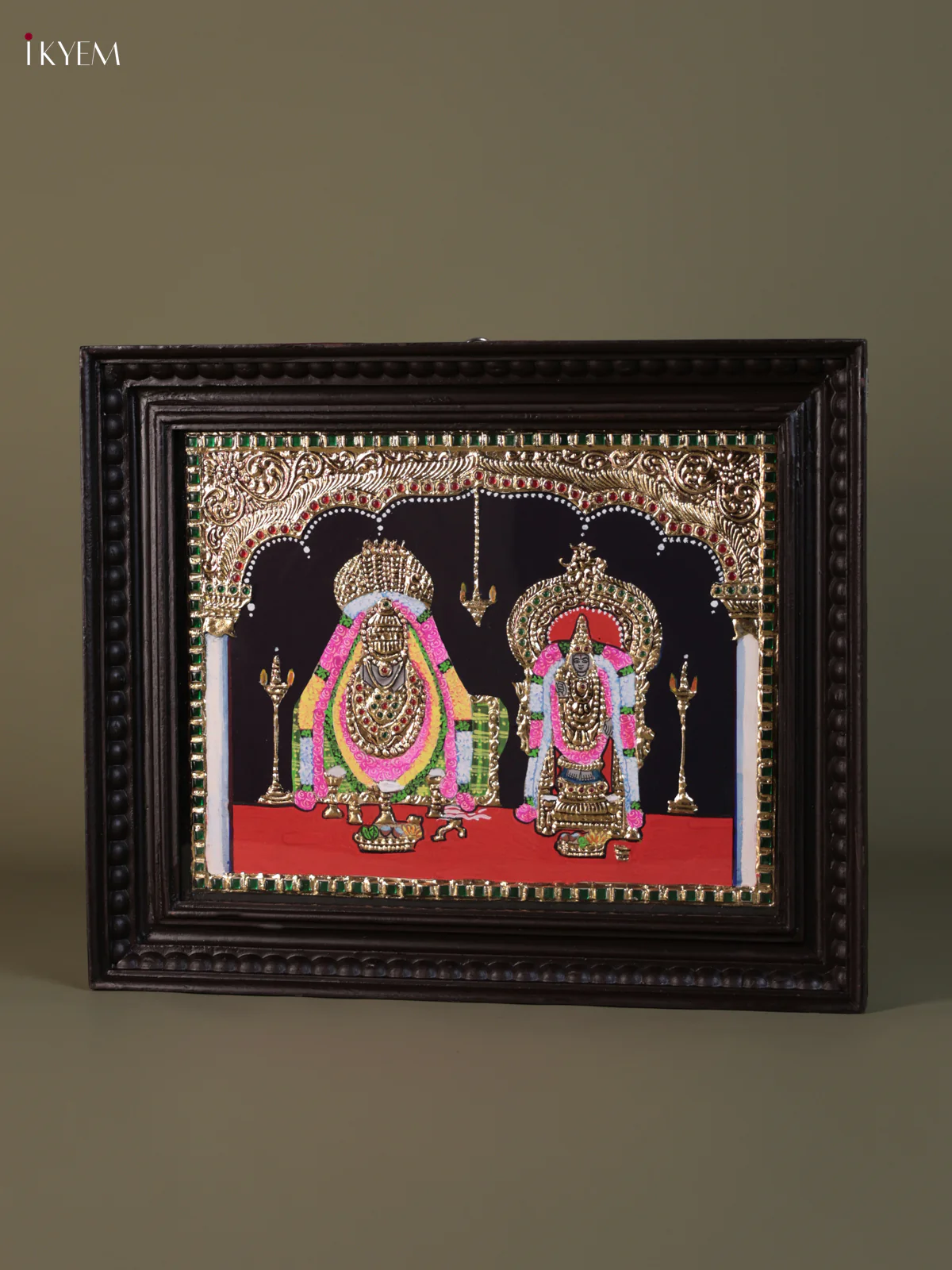 Annamalaiyar Tanjore painting (18*15) - KEB1294 - Image 3