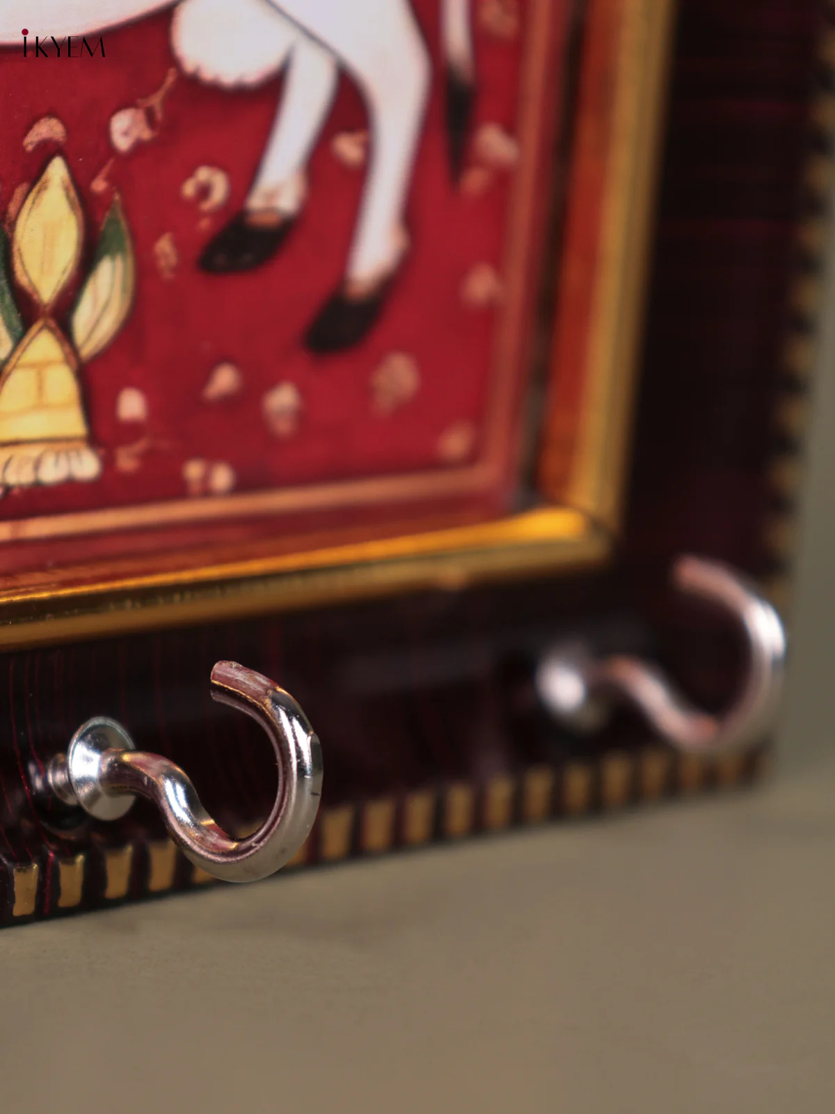 Digital Printed Photoframe /Key Hangers - Cow - Red - KEB25021 - Image 2