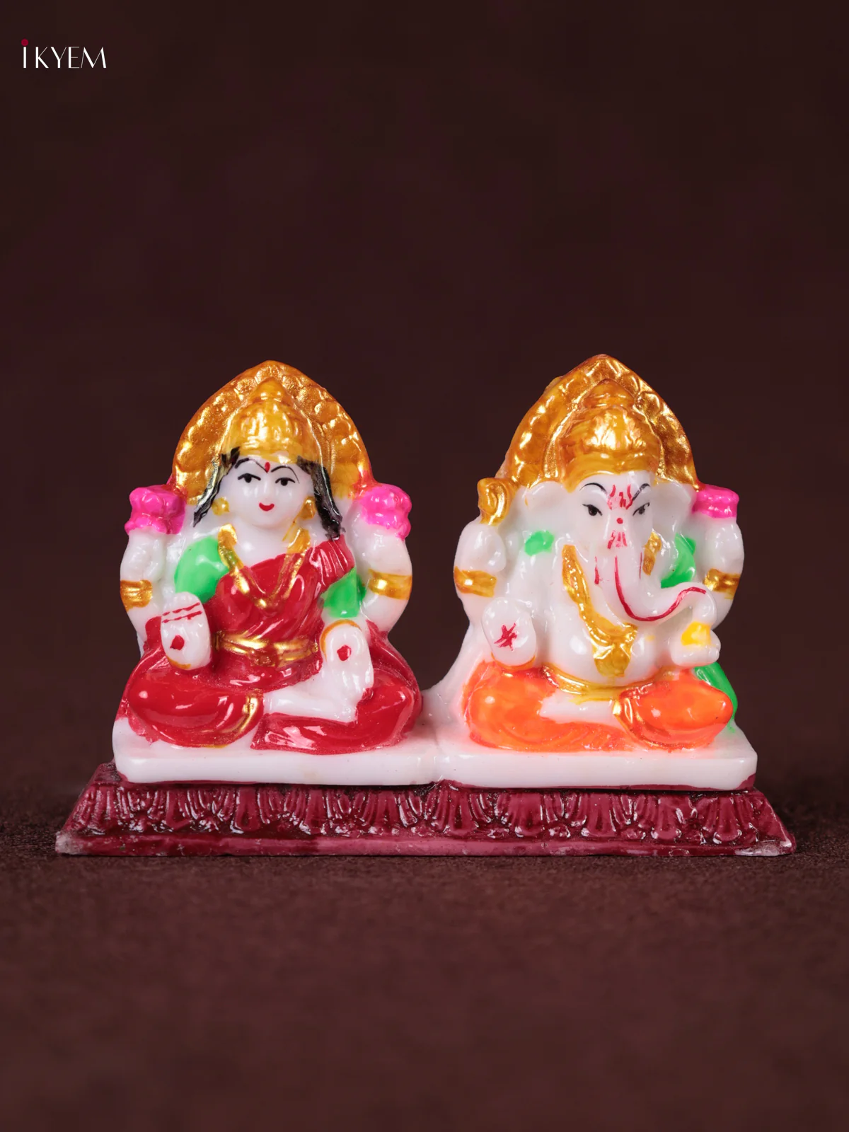 Marble Dust lakshmi & Ganesha idol