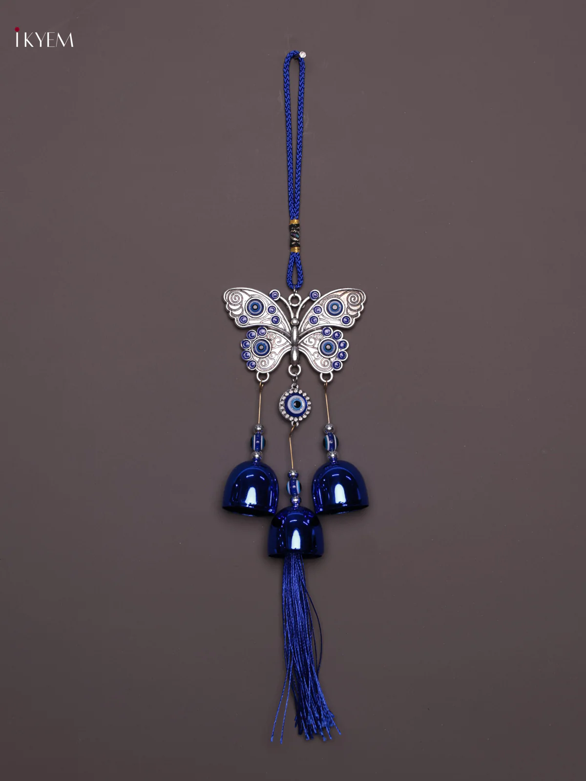 Evil Eye/Butterfly Wall hanging Blue Bell