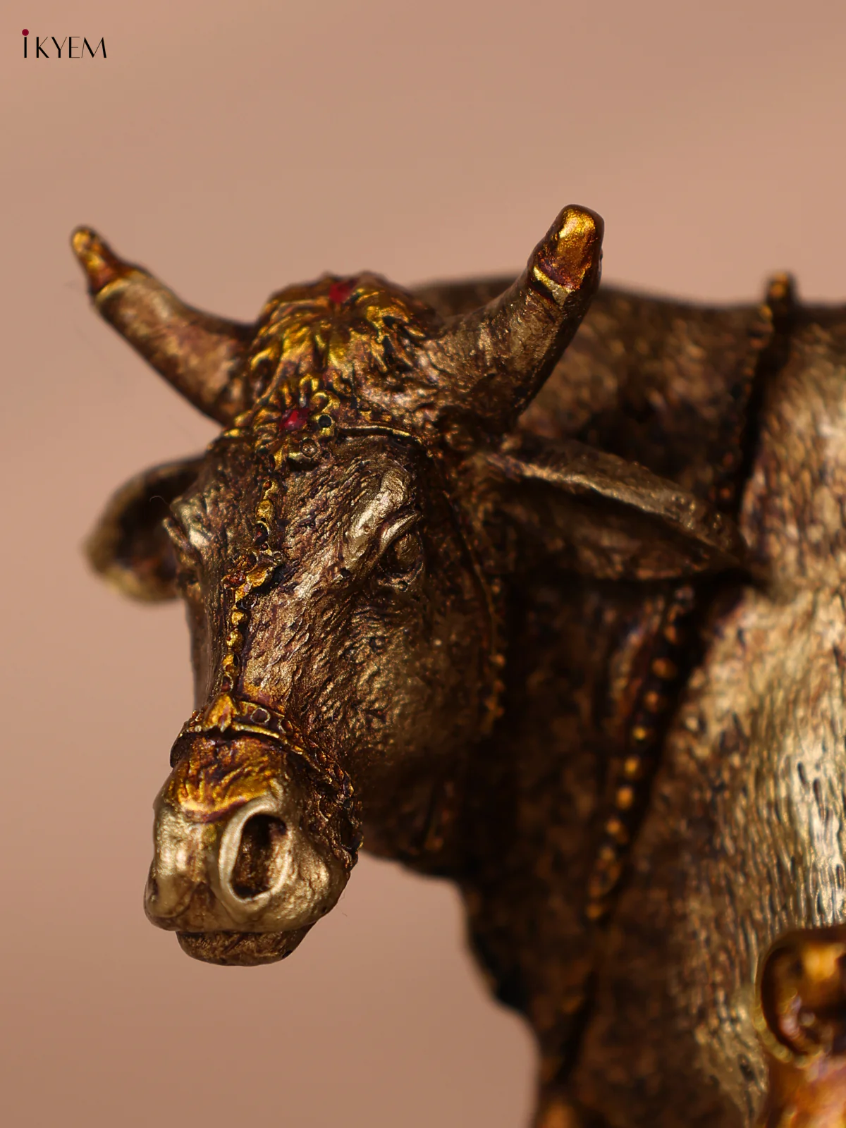 Handicrafts Resin Cow Krishan Statue - Image 2