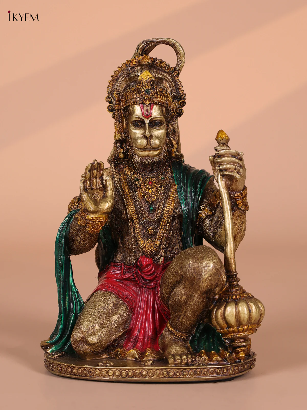 Handicrafts Resin Hanuman Sitting Idol