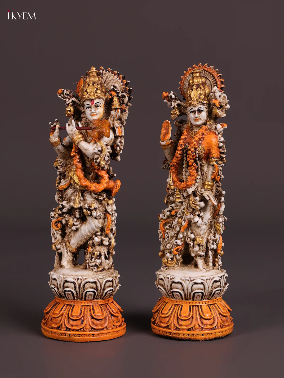 Handicrafts Resin Radha Krishna Statue - Image 2