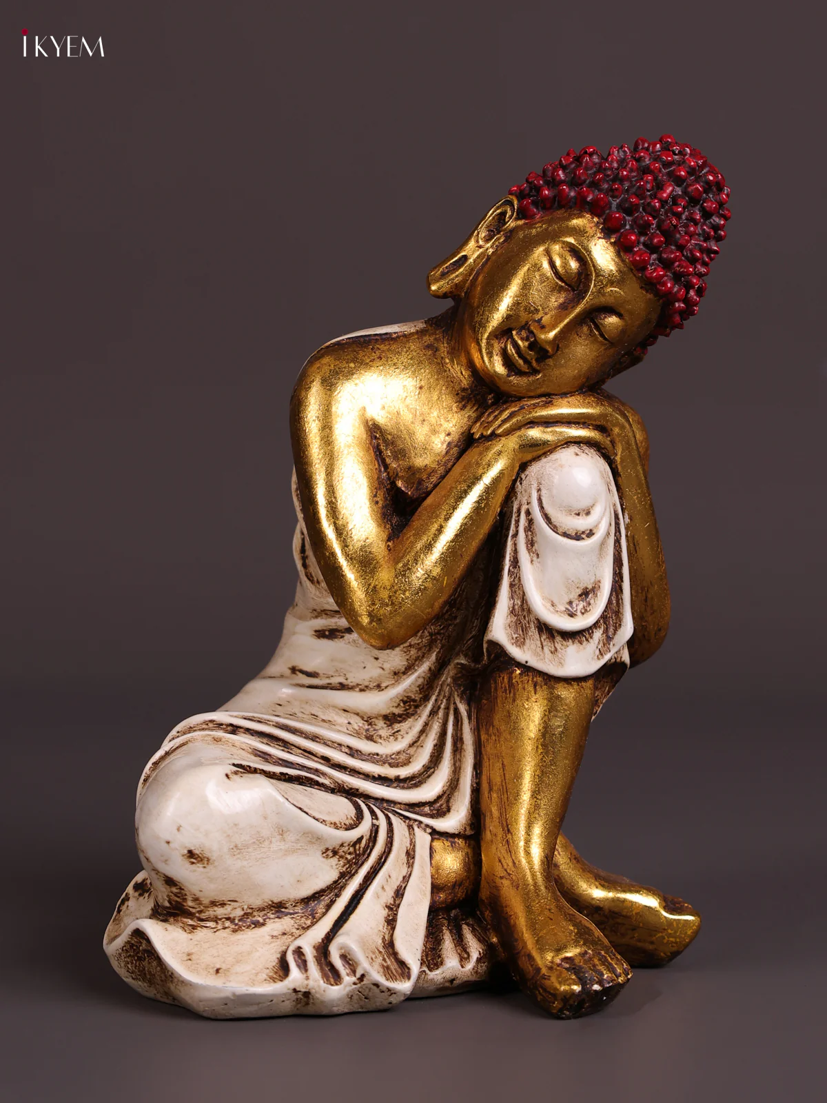 Handicrafts Resin Thinking Buddha Statue - Image 2