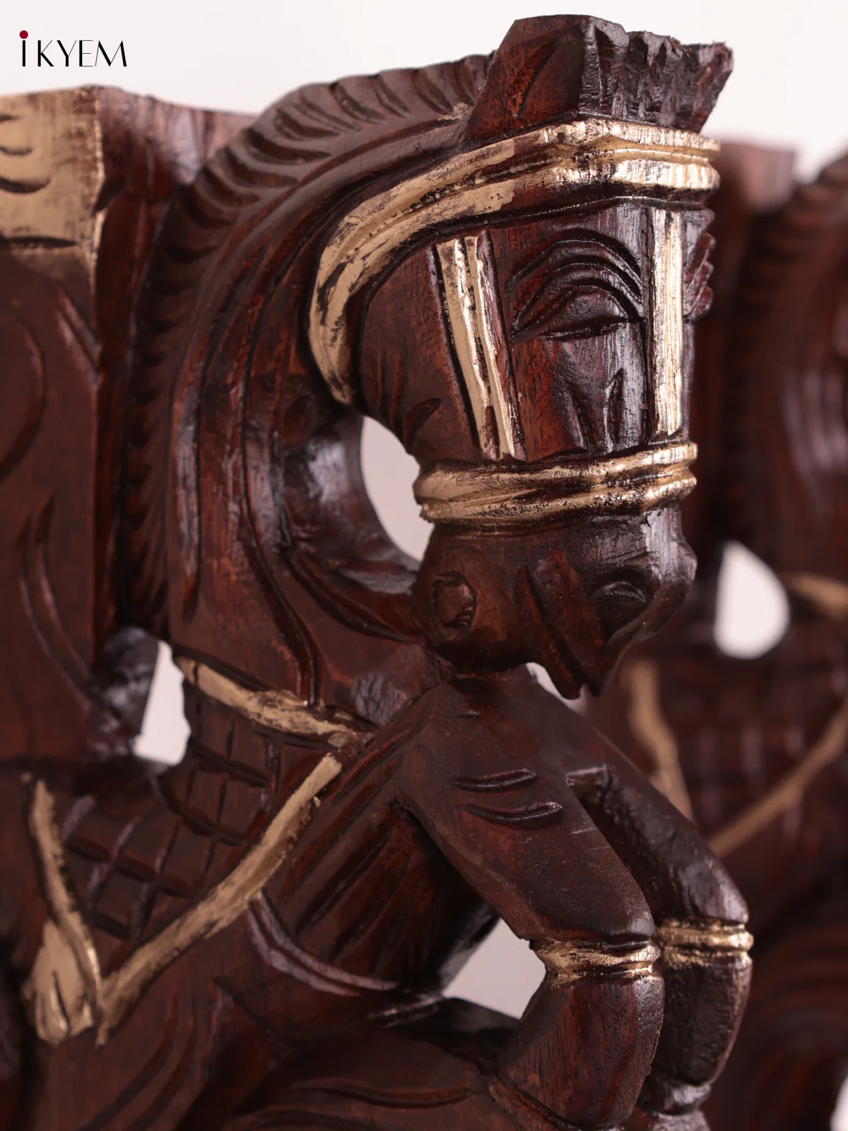 Wooden - Horse Wall Bracket - Set OF 2 - (12×6) - Image 2