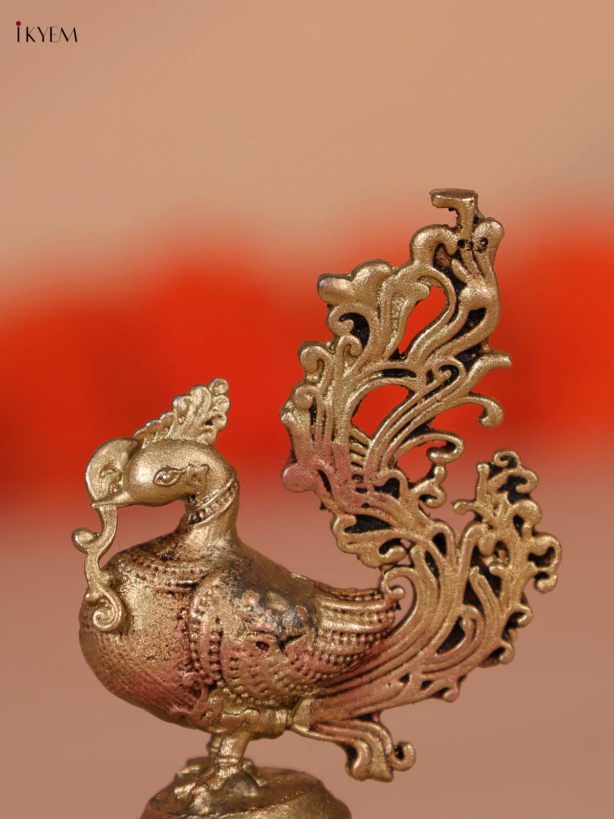 Brass Annam Oil lamp Diya - Big - Image 3