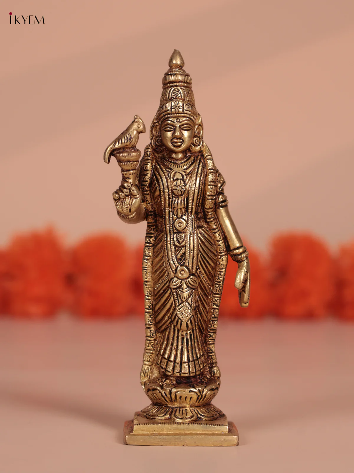Brass Meenakshi idol