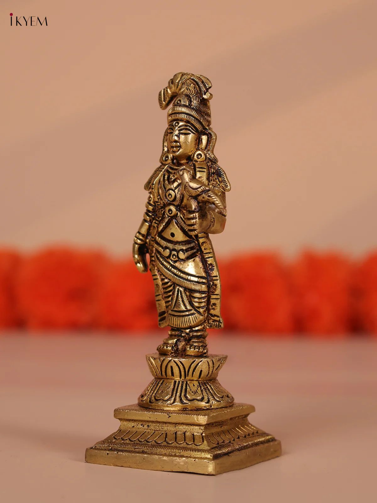 Brass Andaal idol - Image 2
