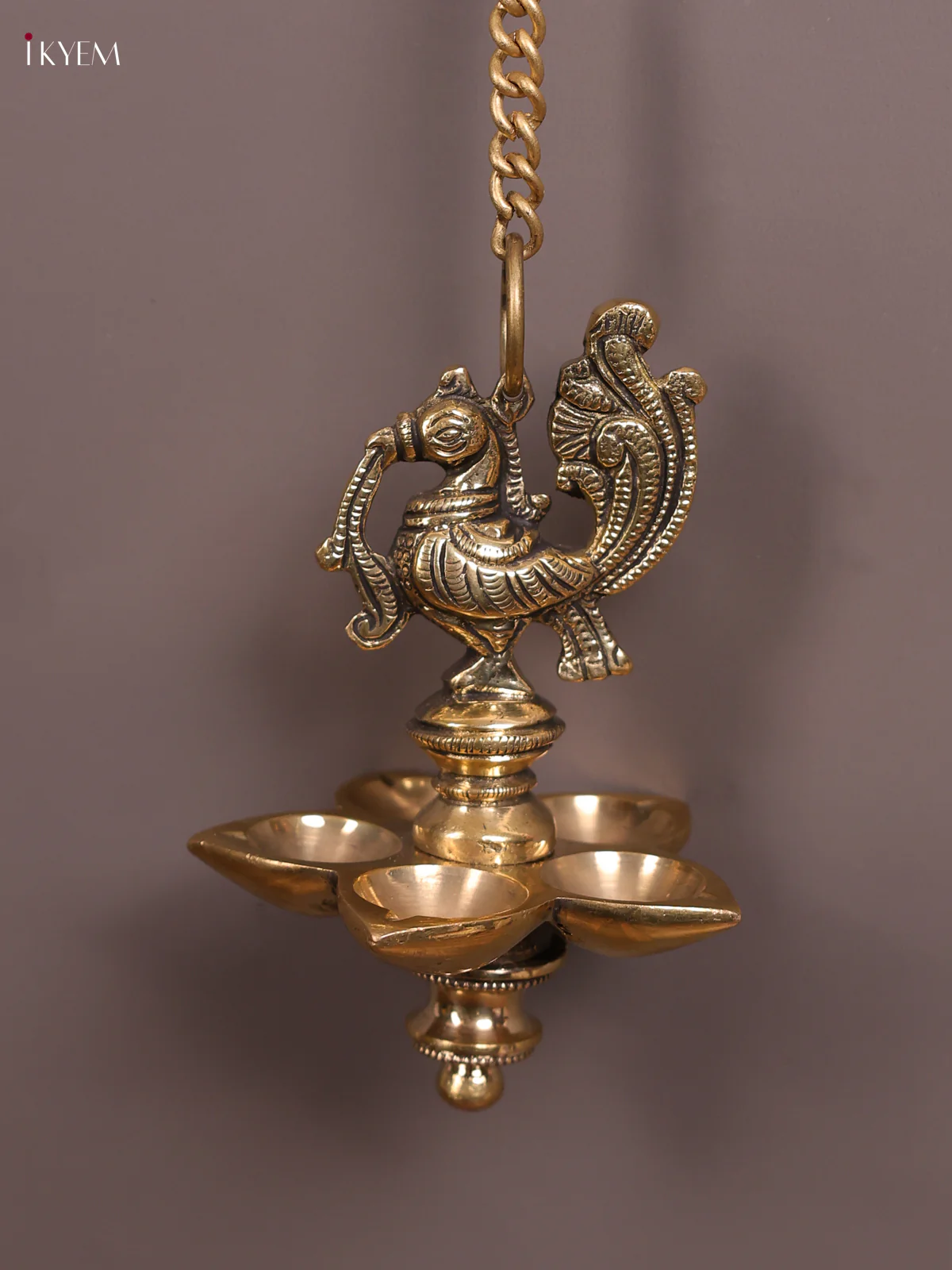 Brass wall hanging Annam Diya - Image 3