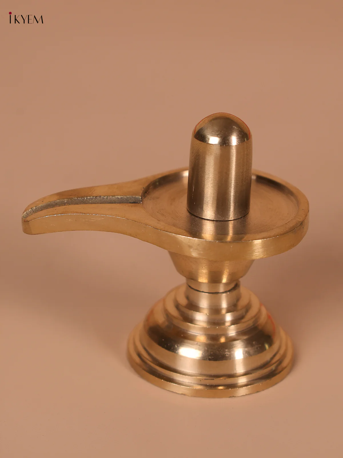 Brass Sivalingam idol - Image 2
