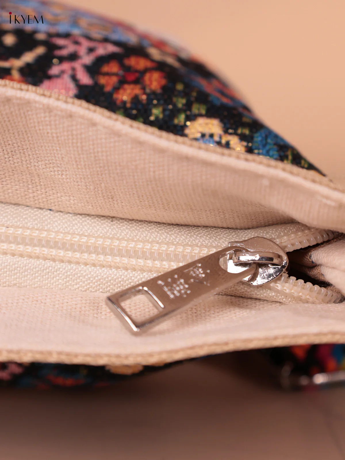 Elephant Printed Sling bag - Black - Image 3