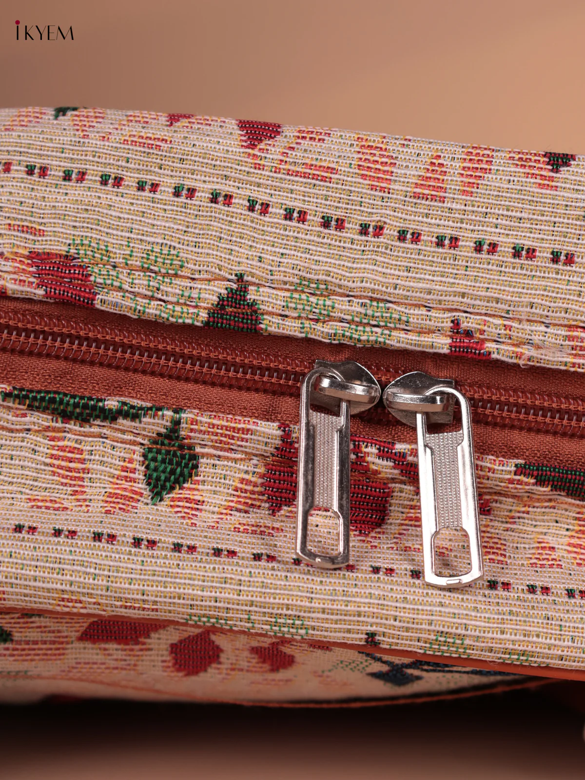 Hand Bag Owl Printed - Red - Image 3
