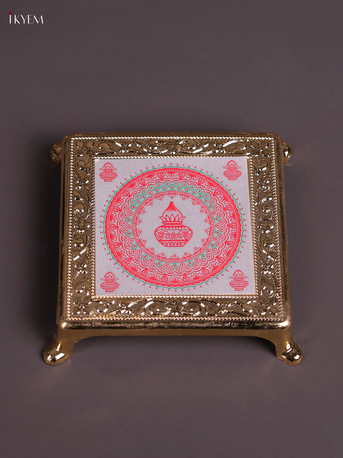 Kalsam Design Printed Plastic Chowki-KEC20001