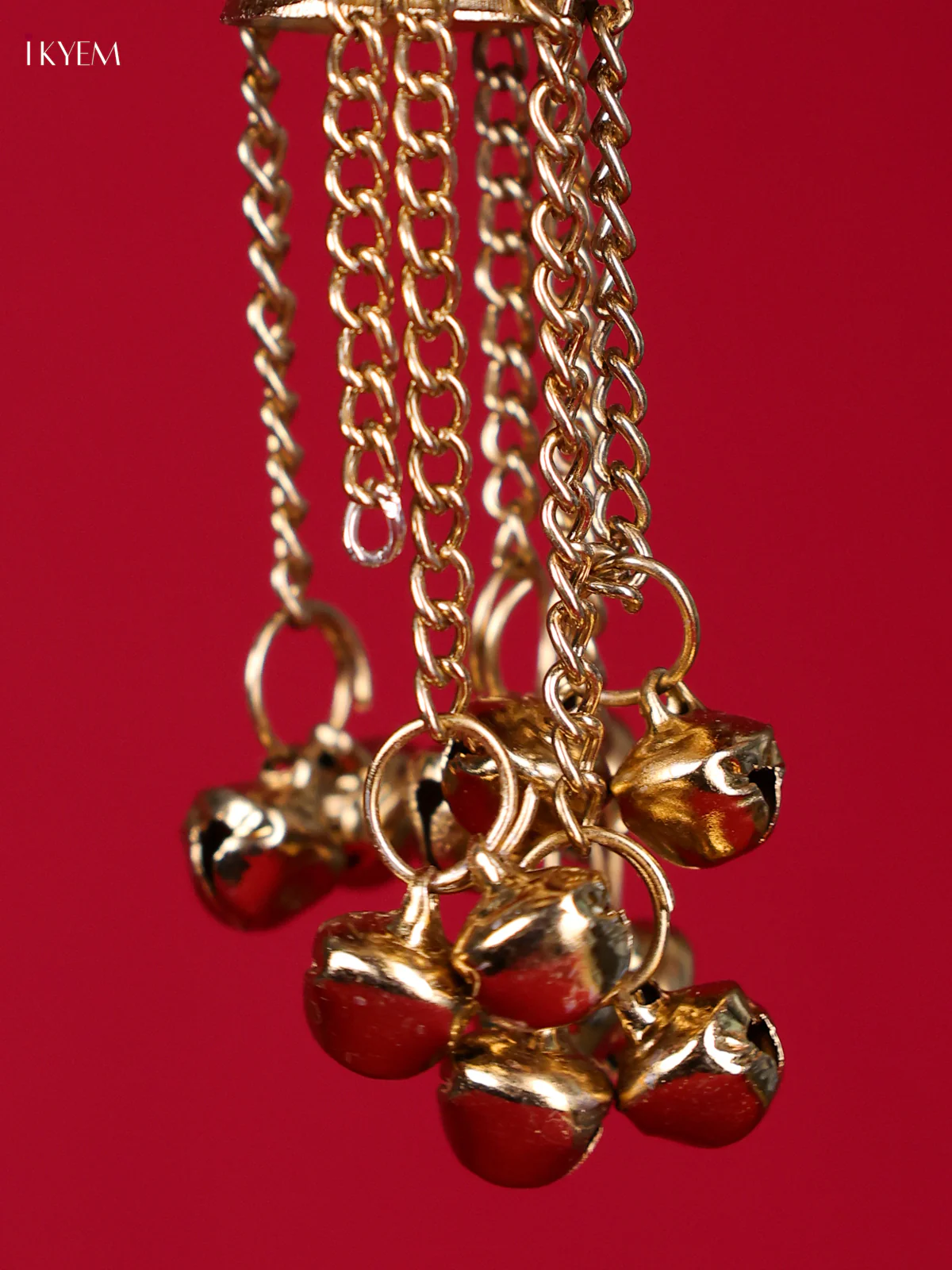 Metal Gold plated Potli HandBag-KED09023 - Image 4