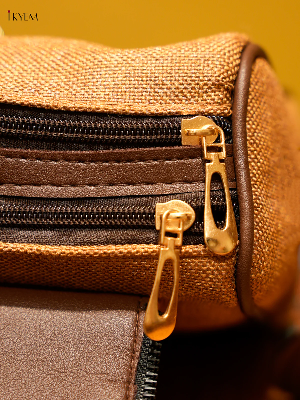 Printed Sling Bag - Brown - Image 3