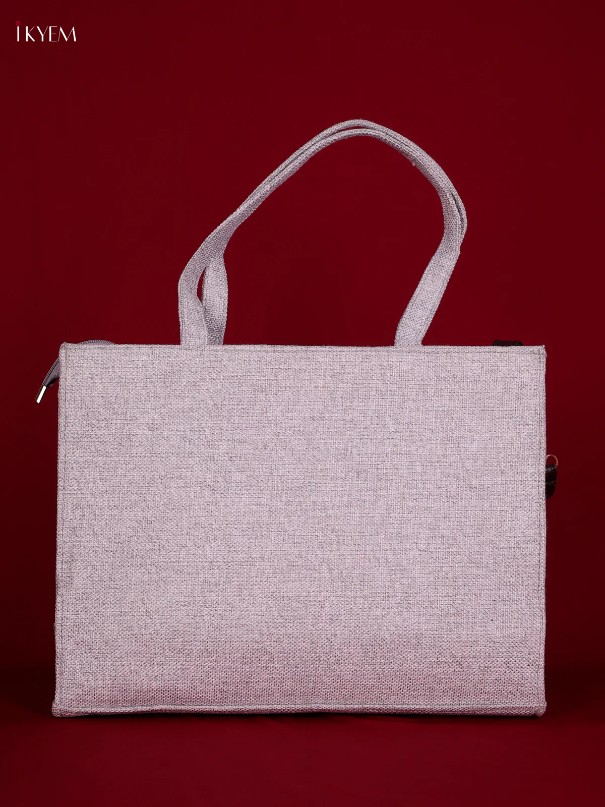 Rangoli Printed Hand Bag - Ash - Image 2