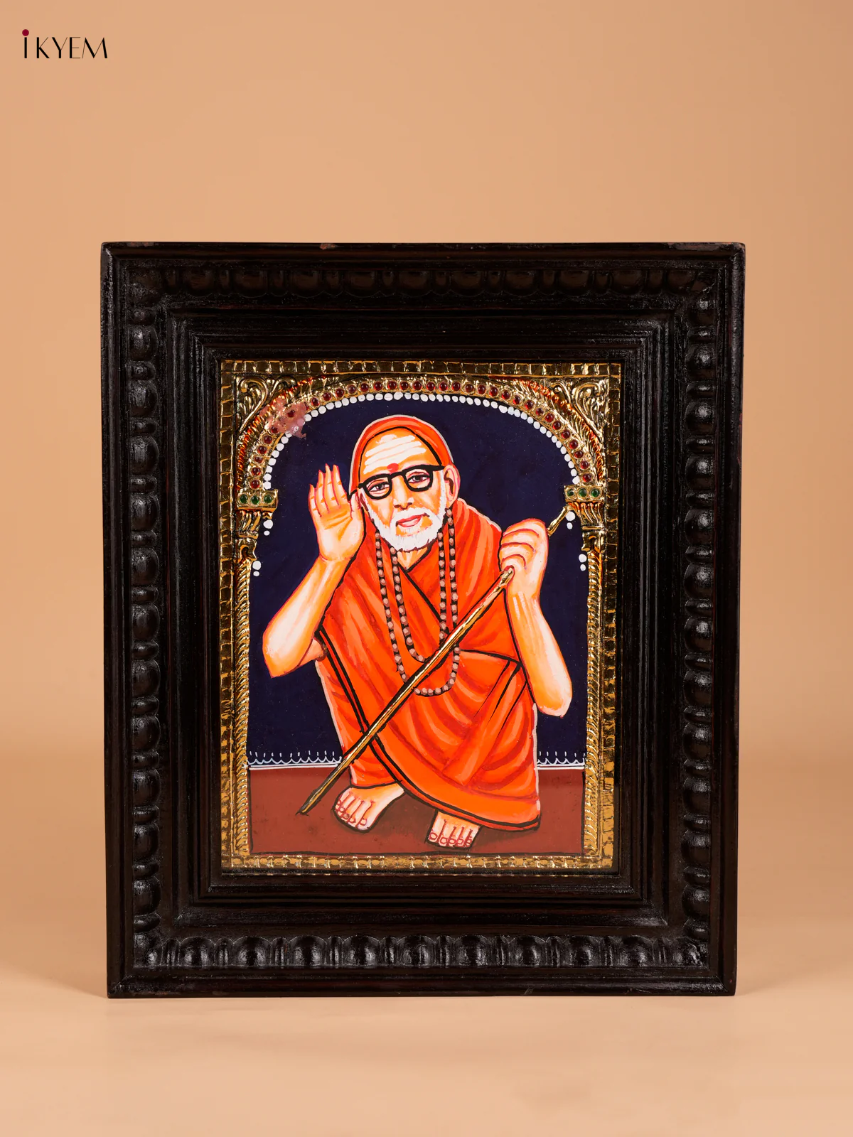 Sankaraya Charaya Tanjore Painting (13x11)-KED14206