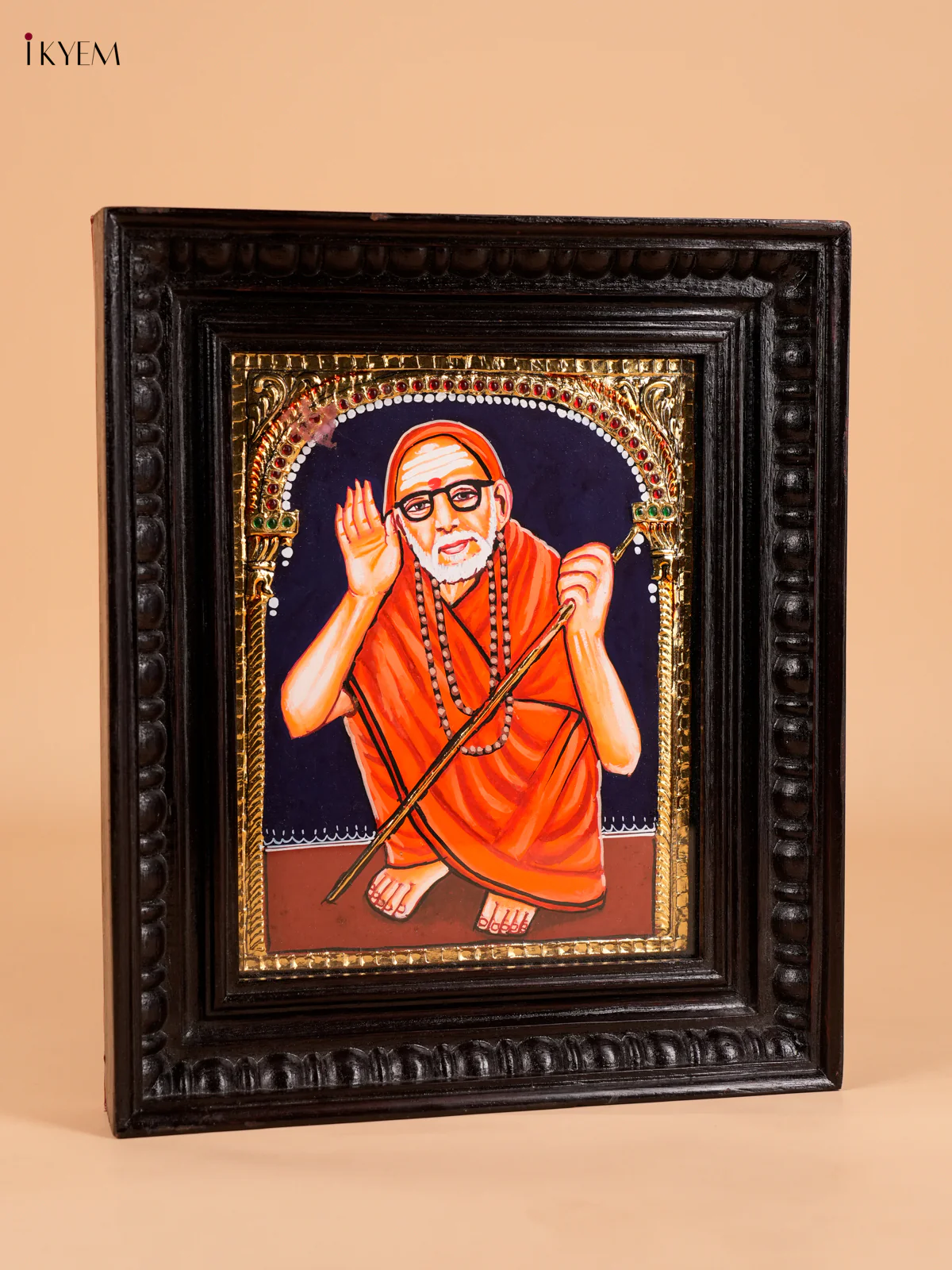 Sankaraya Charaya Tanjore Painting (13x11)-KED14206 - Image 2