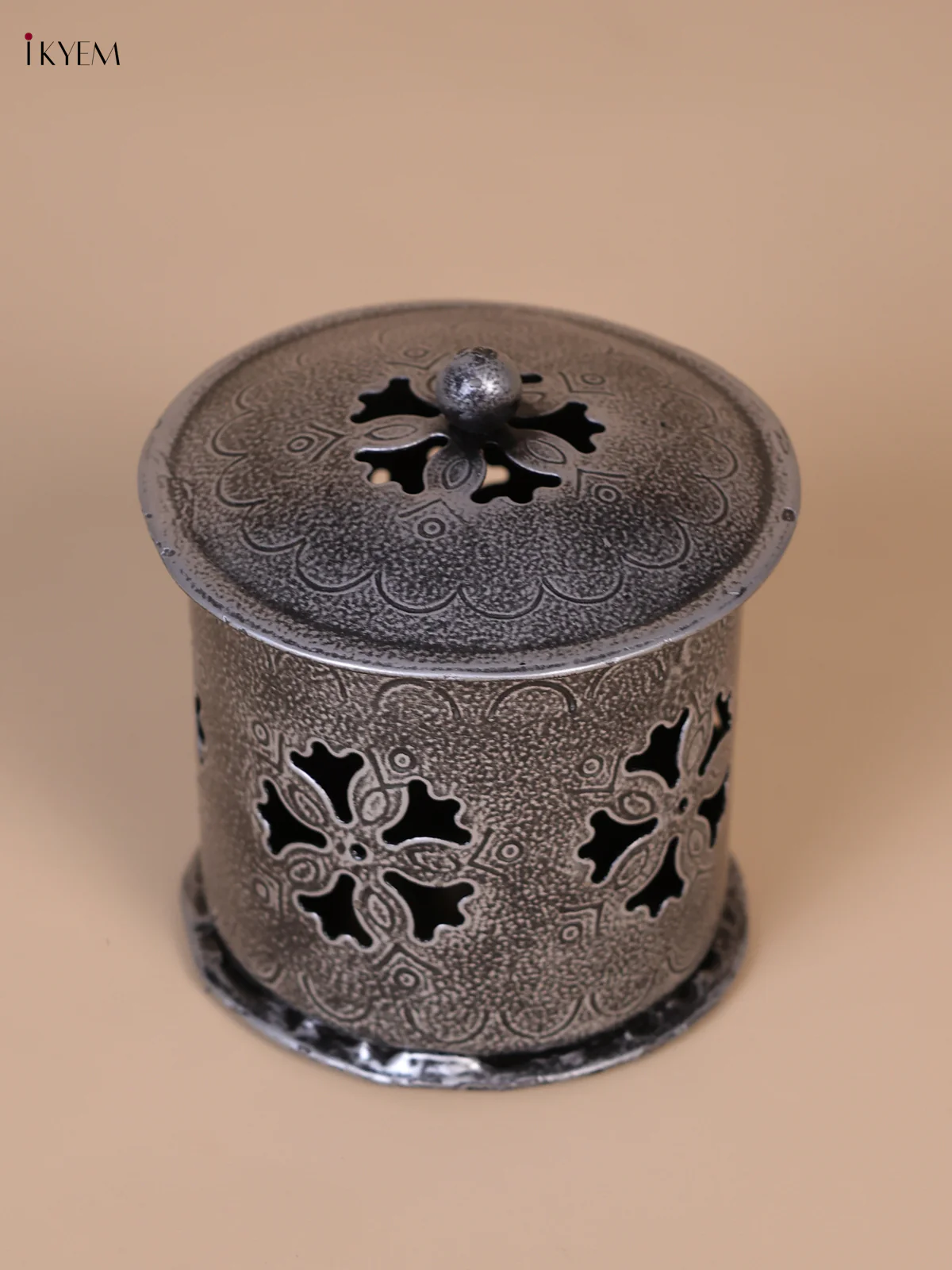 Metal Flower Oval Tray-KEE02005 - Image 4