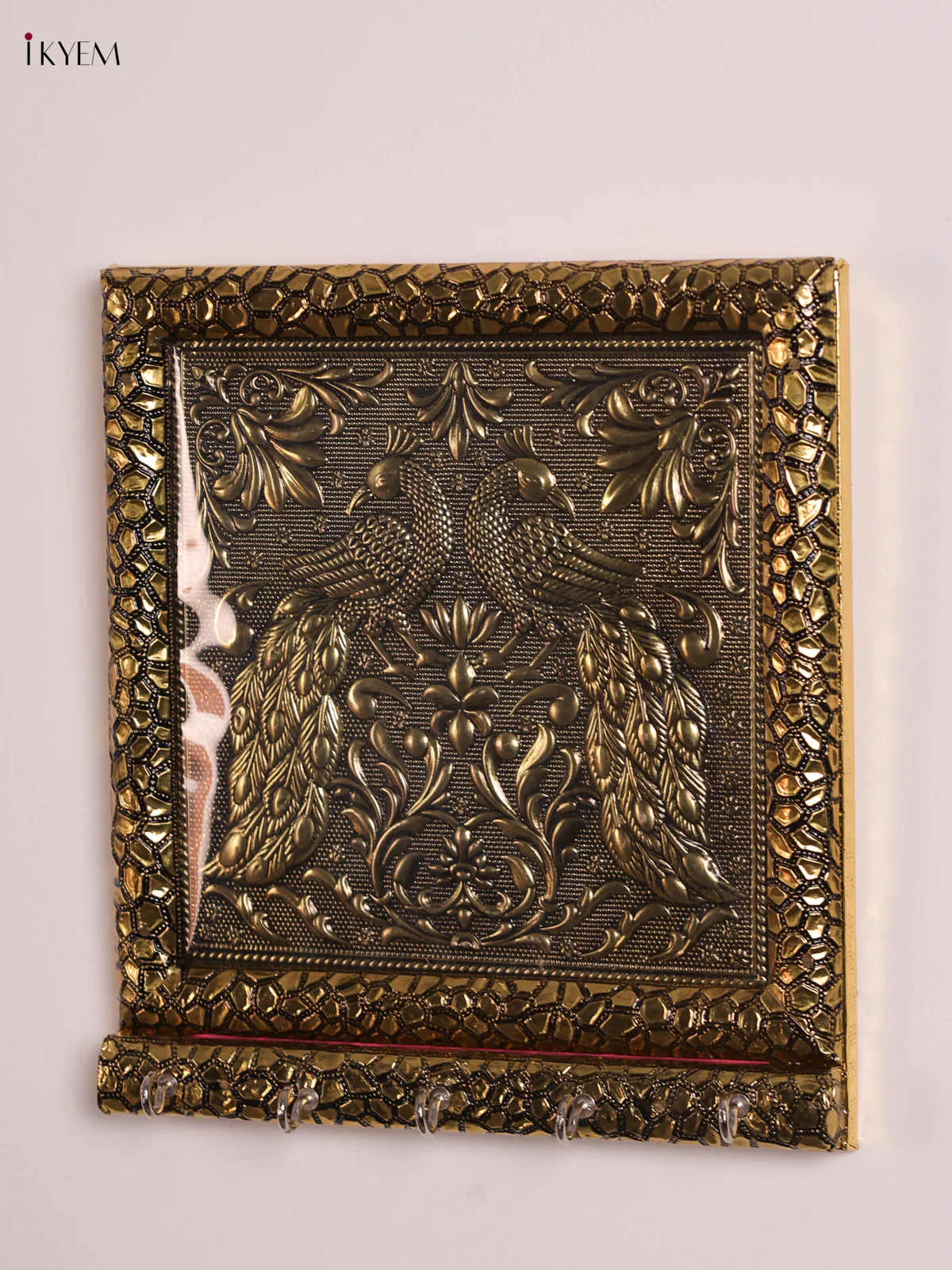 Key Holder with Peacock design-KEE08007 - Image 2