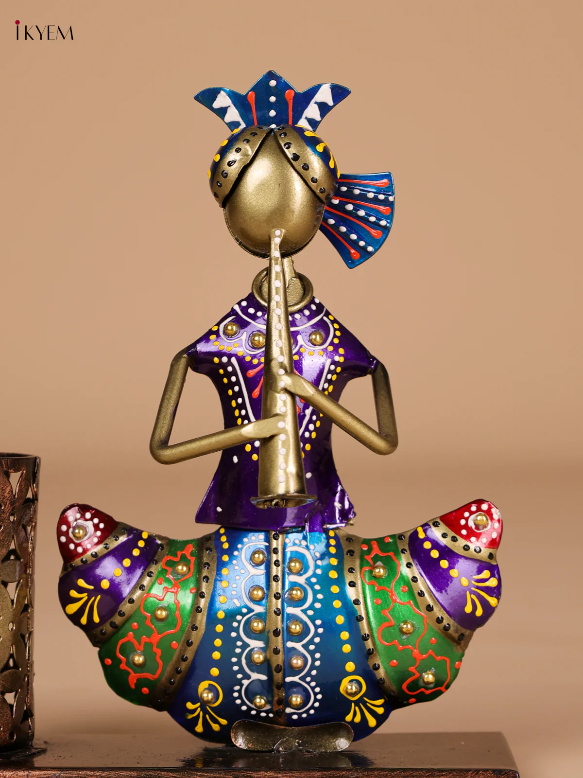 Metal Musician With Pen Holder-KEE28008 - Image 2