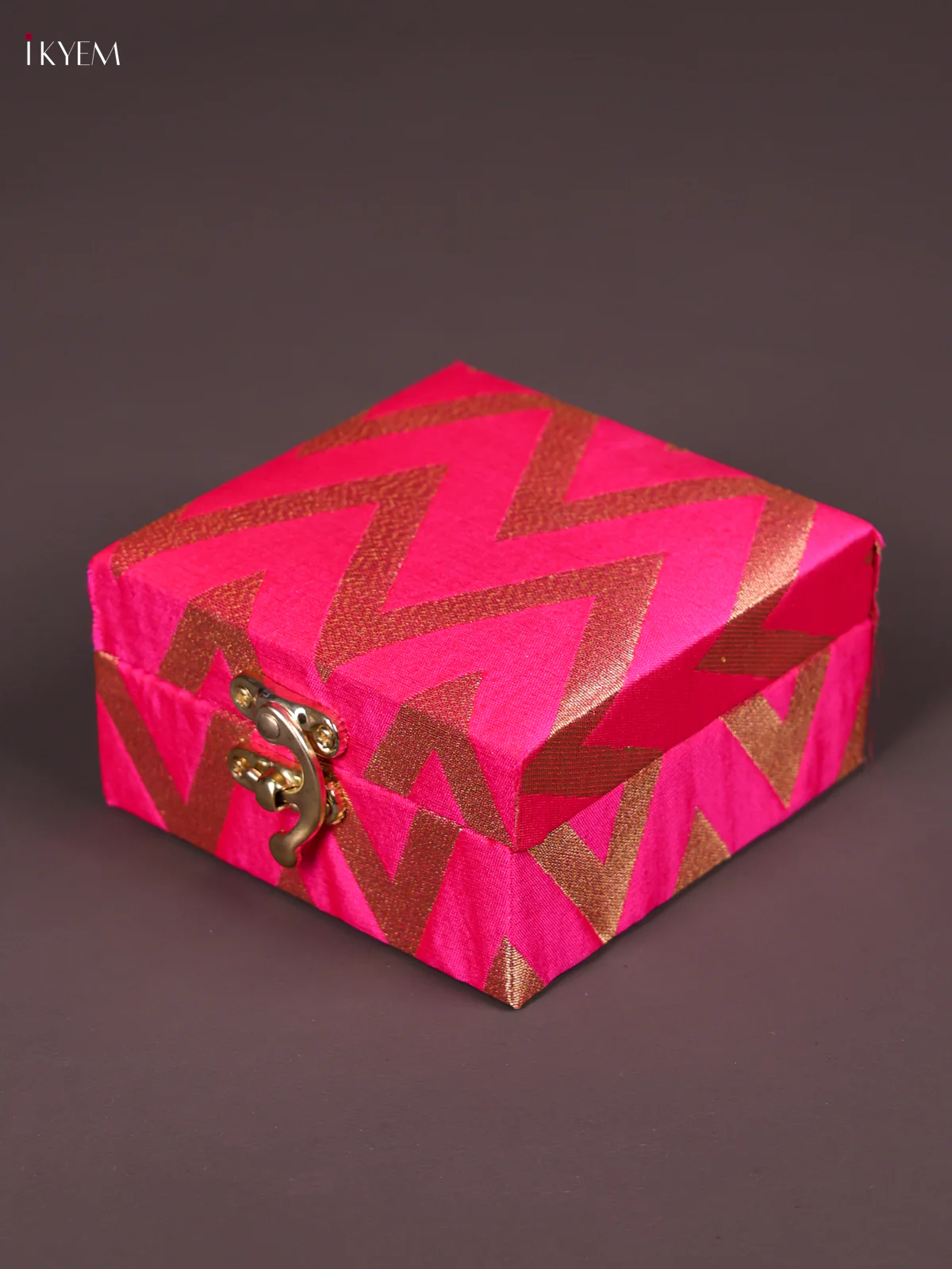 Printed jewellery Box -Pink-KEF08002 - Image 2