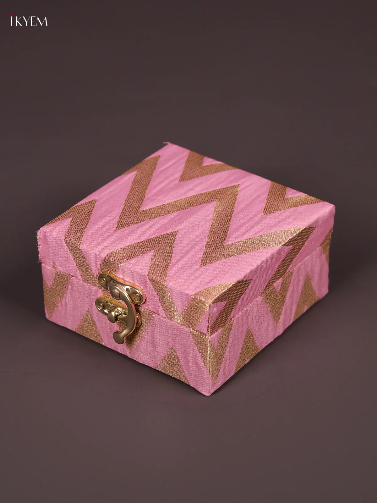 Printed jewellery Box -Baby Pink-KEF08006