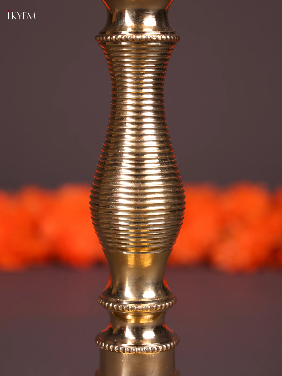 Brass 5 face Annapakshi Kuthu Vilaku 10.5 inch-KEF10071 - Image 4