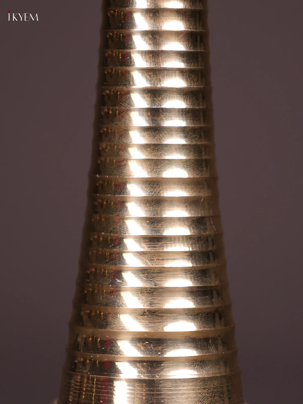 Brass Kerala Diya - 14 Inch-KEF10077 - Image 3