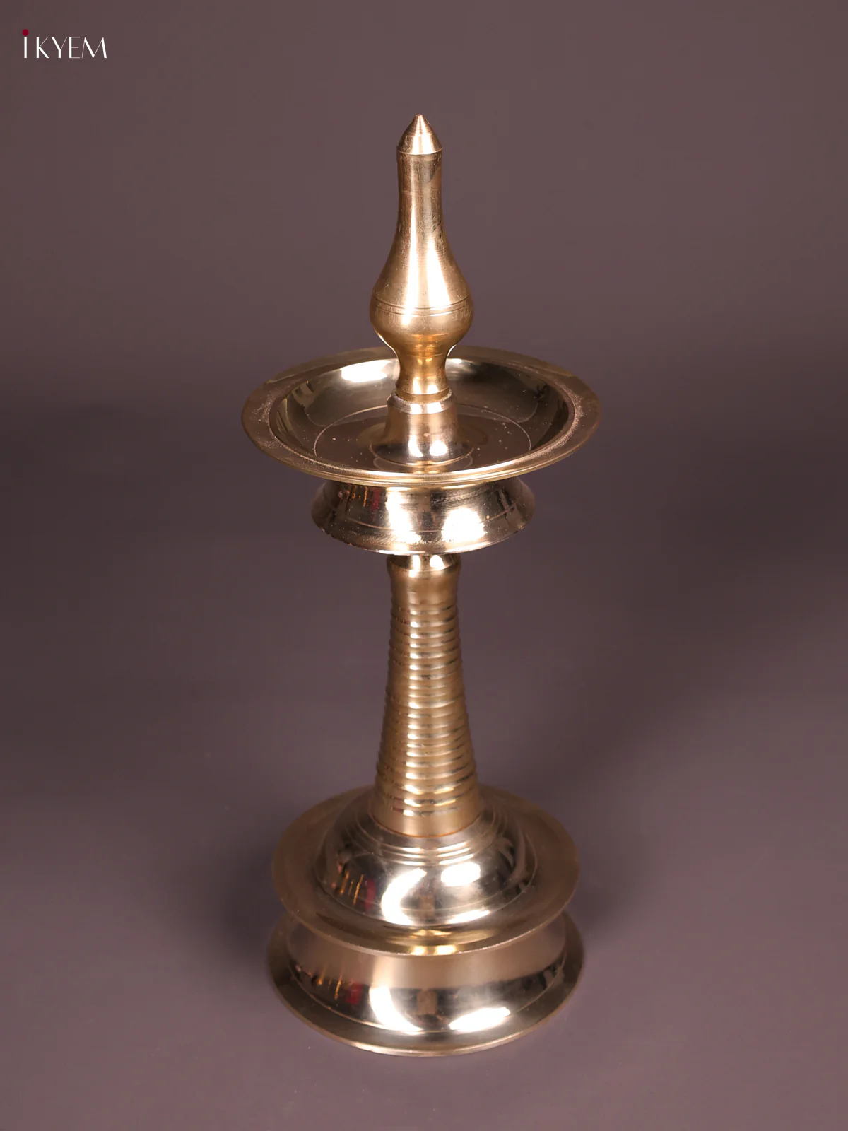 Brass Kerala Diya - 15 Inch-KEF10078