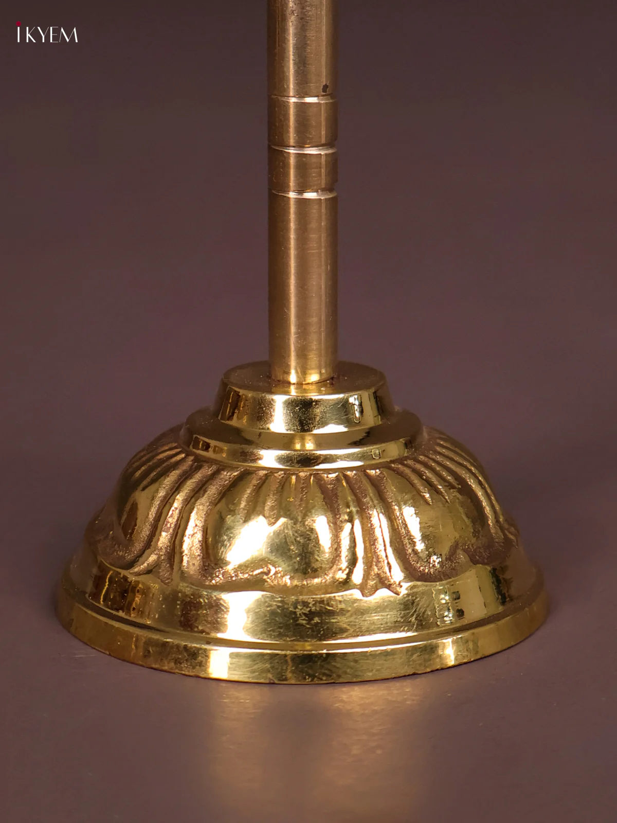 Brass Trishul with Base 12 inch-KEF10082 - Image 3