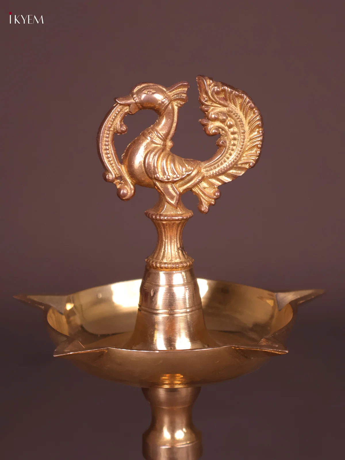 Brass Annam Kuthu vilaku 10.5 Inch-KEF10091 - Image 3