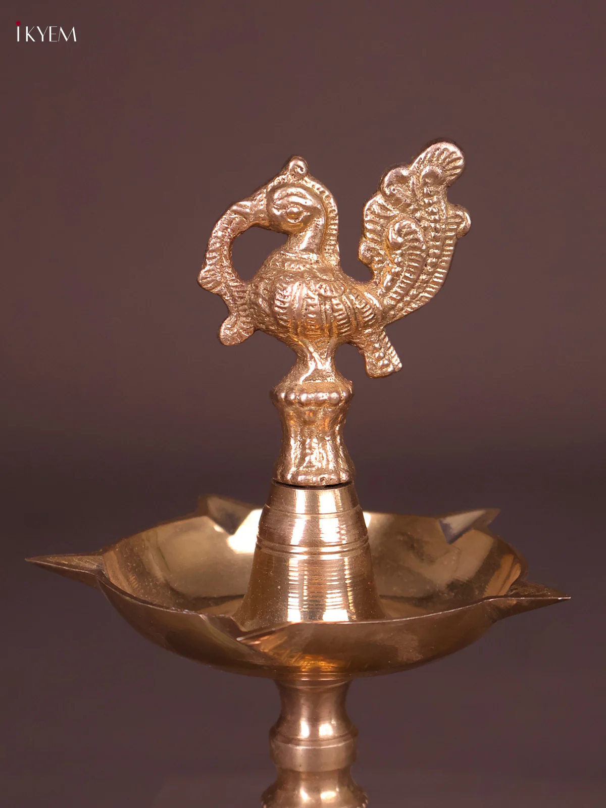 Brass Annam Kuthu vilaku 10.5 Inch-KEF10106 - Image 3