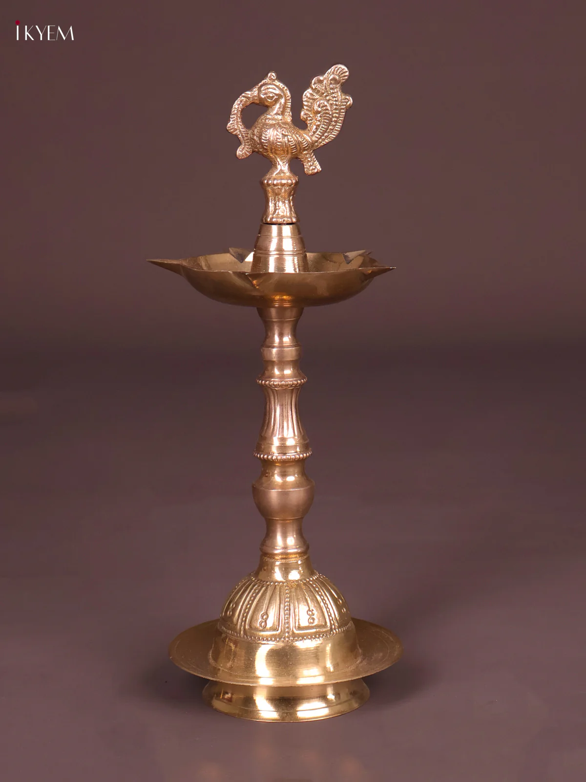 Brass Annam Kuthu vilaku 10.5 Inch-KEF10106 - Image 4