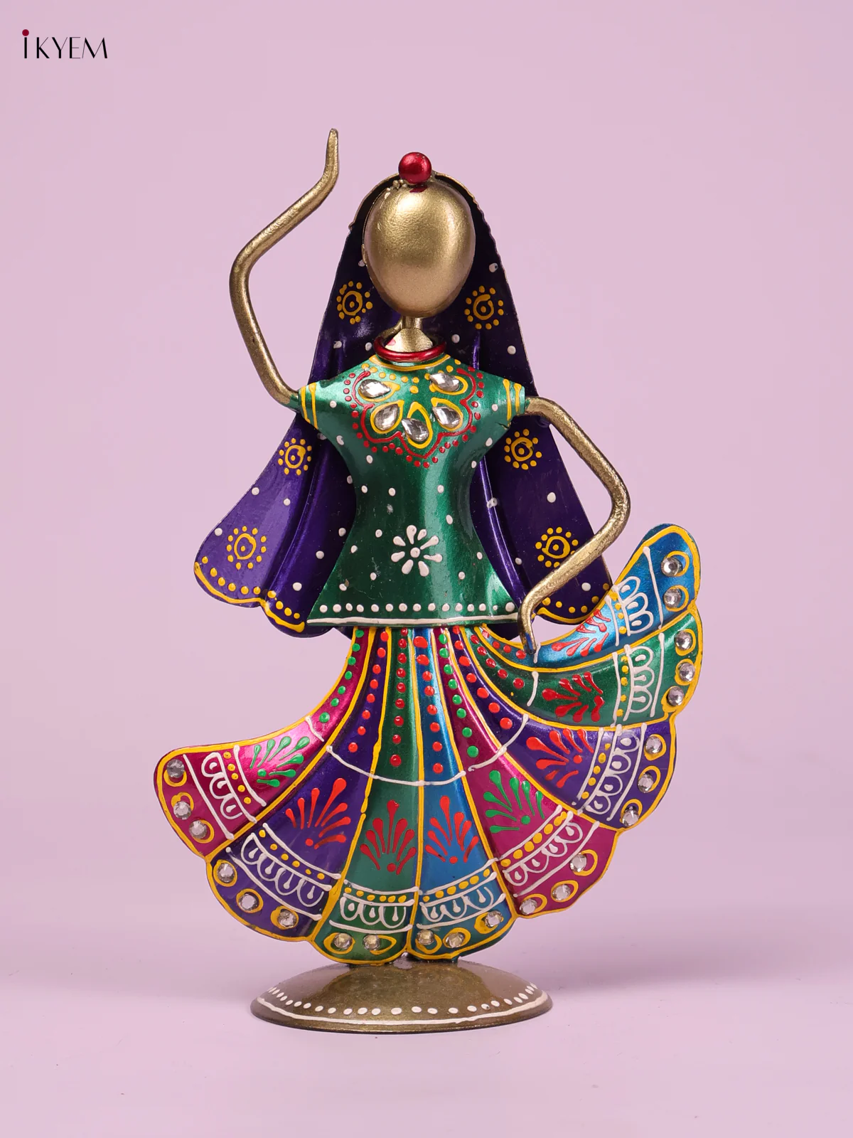Metal Gargi Dancing Doll Set 3-KEF29008 - Image 2