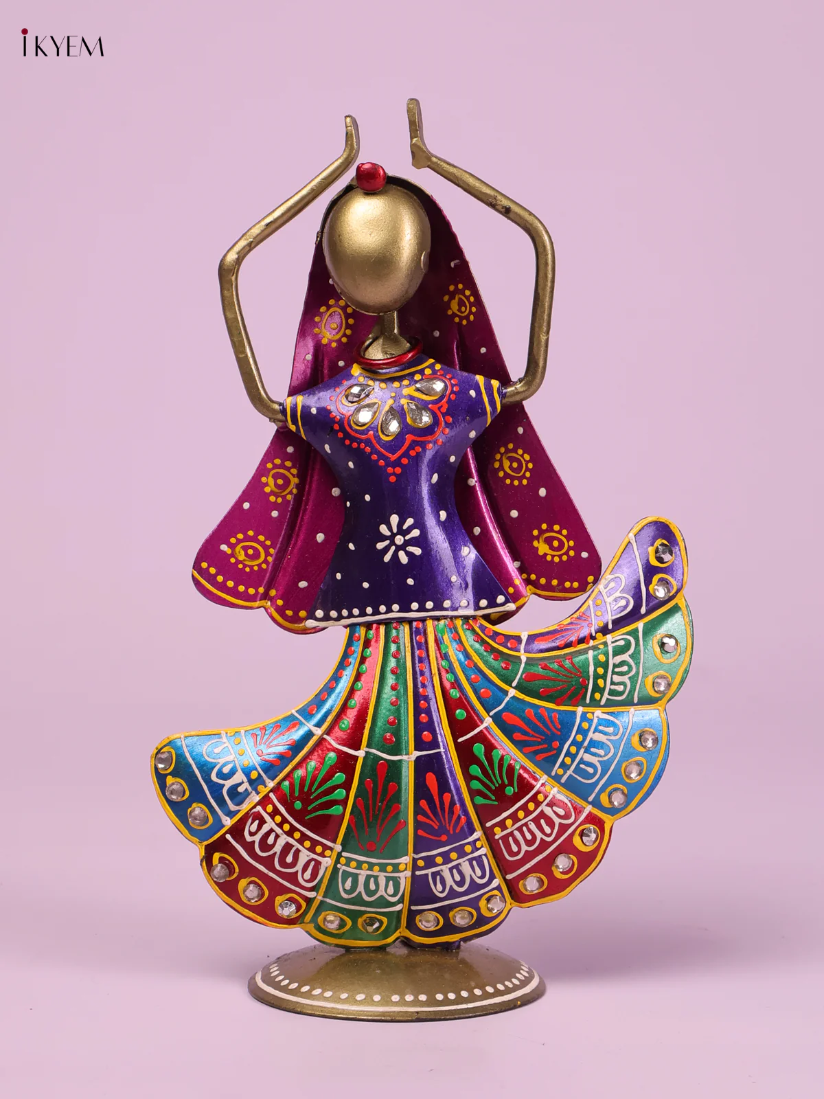 Metal Gargi Dancing Doll Set 3-KEF29008 - Image 3