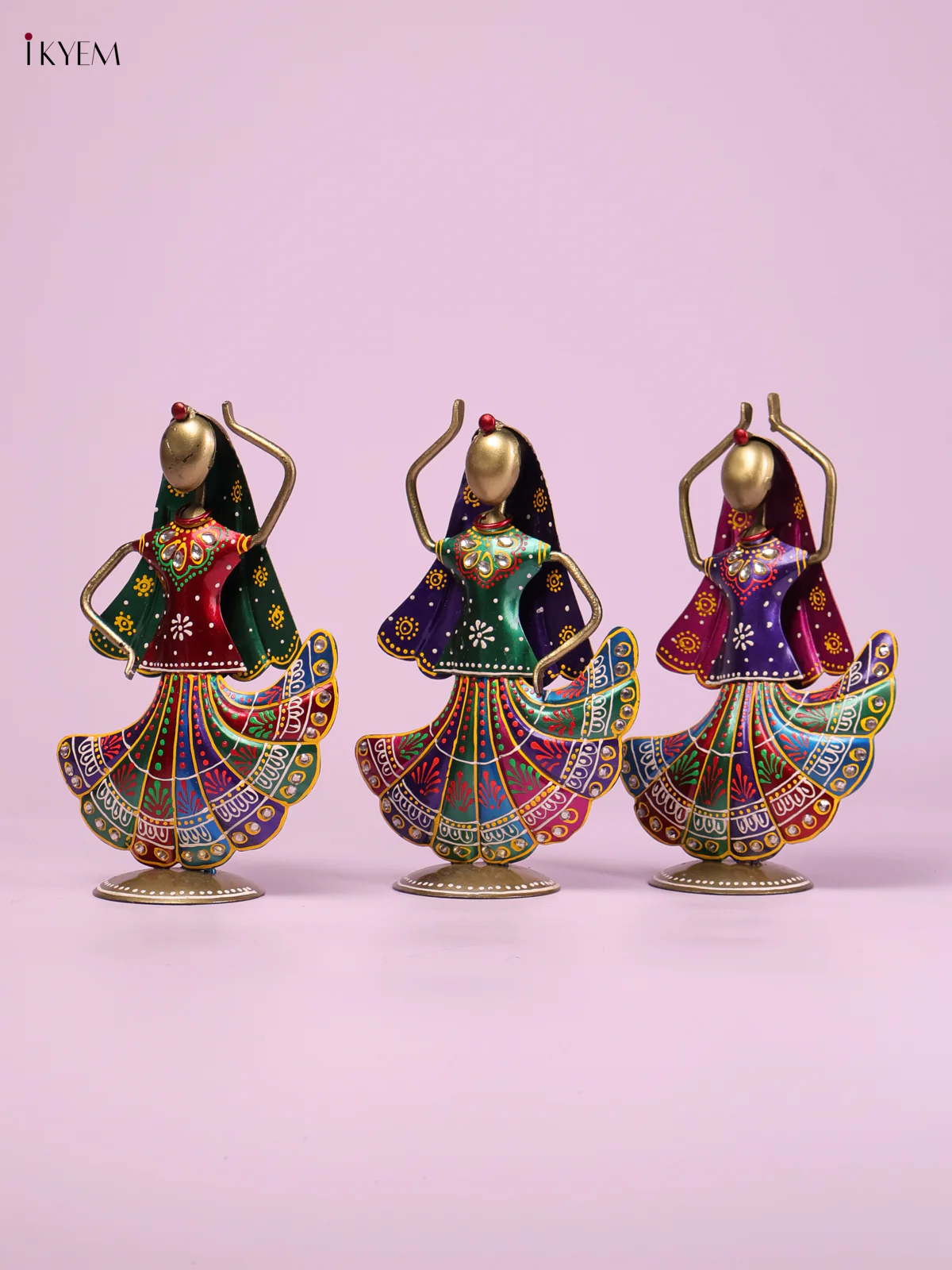 Metal Gargi Dancing Doll Set 3-KEF29008 - Image 5