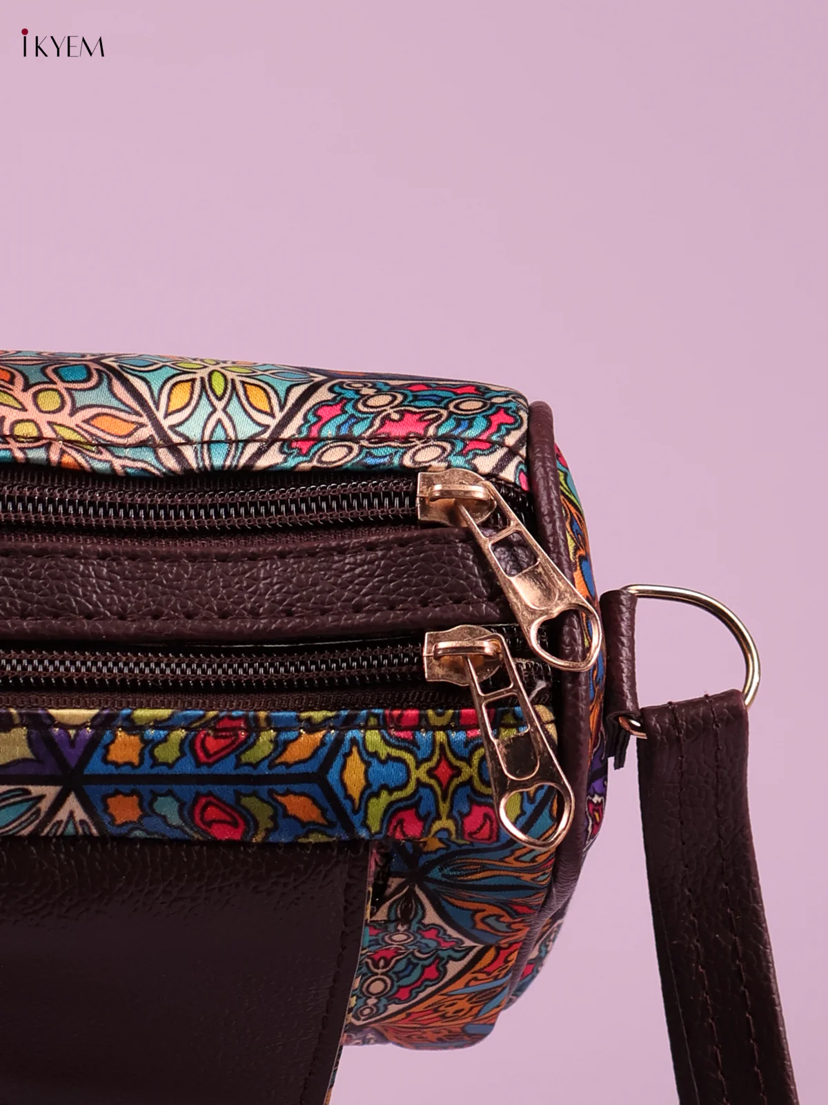 Printed Sling Bag -Muliti Colour-KEG02029 - Image 3