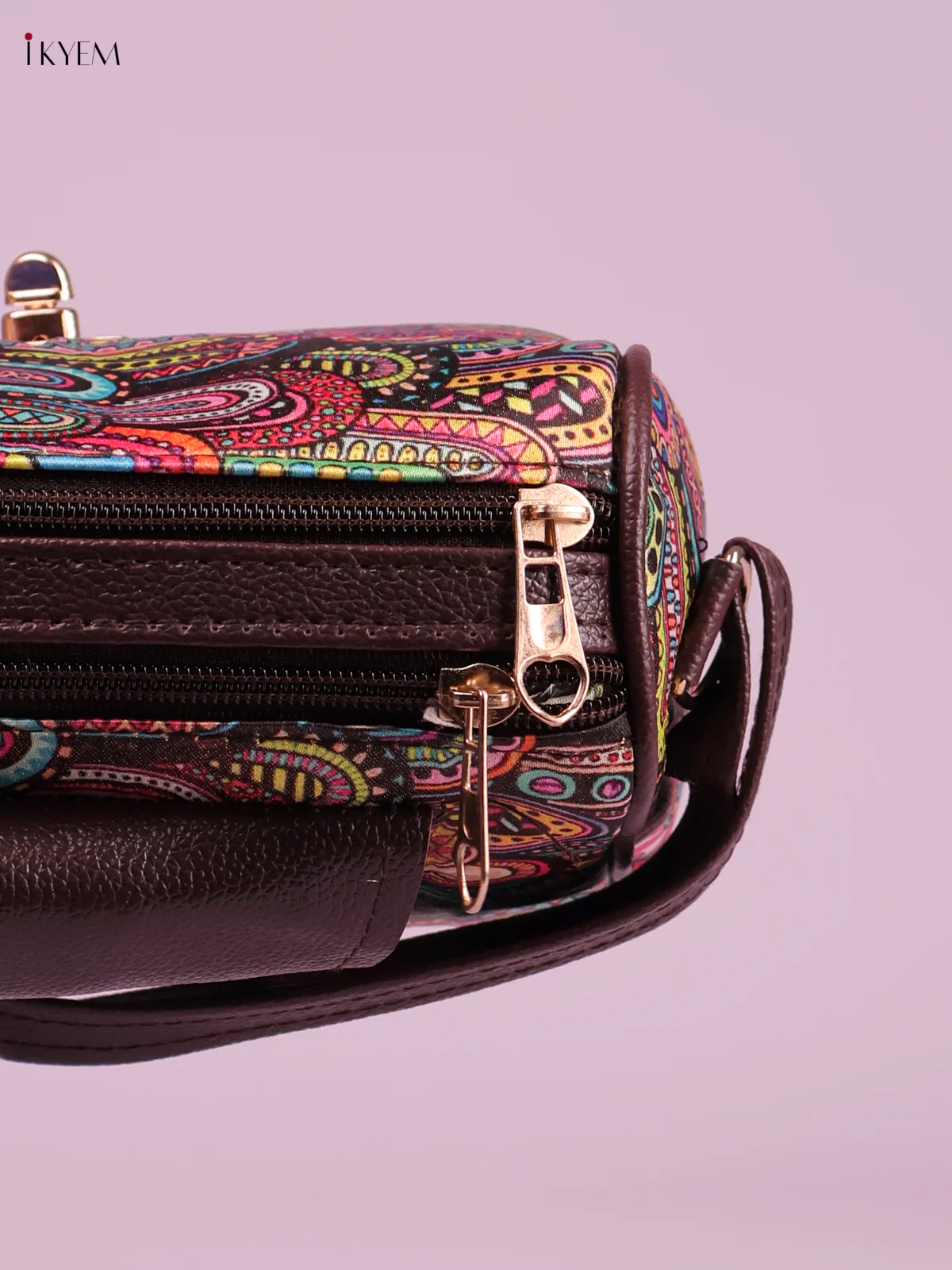 Printed Sling Bag -Muliti Colour-KEG02031 - Image 3
