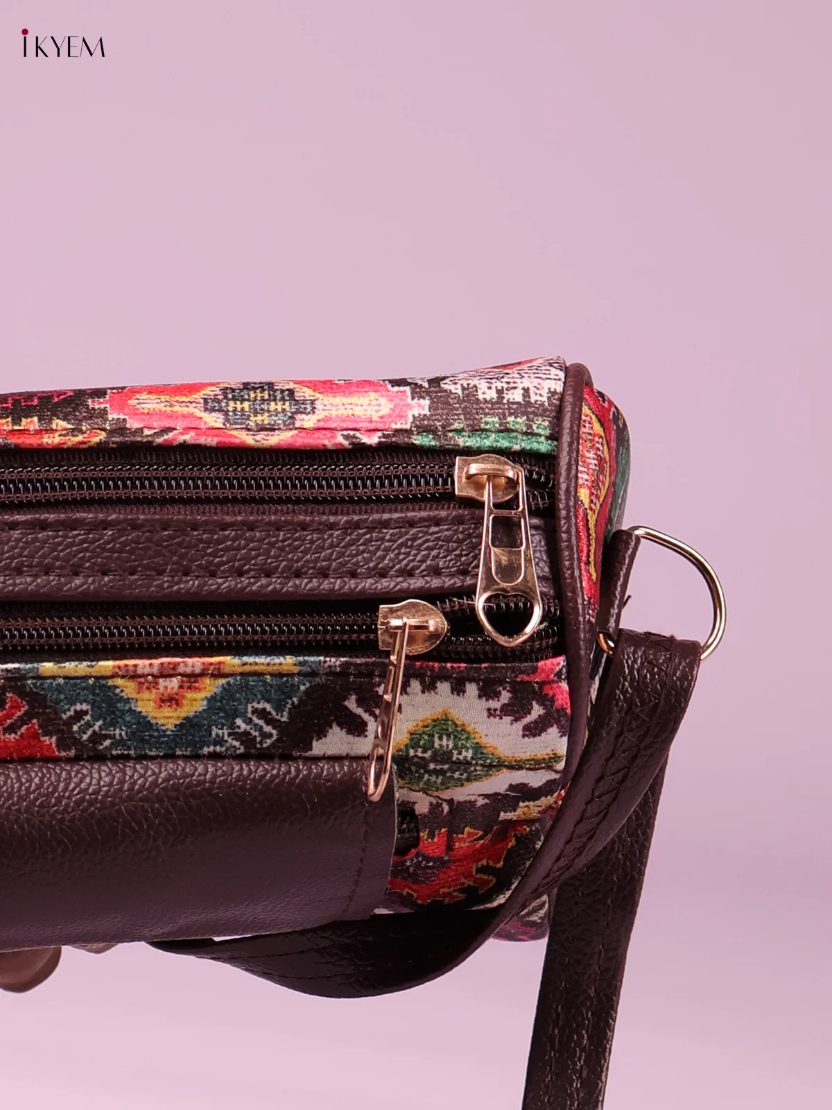 Printed Sling Bag -Muliti Colour-KEG02033 - Image 3